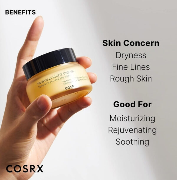 COSRX Full Fit Propolis Light Cream (65ml) - Image 4